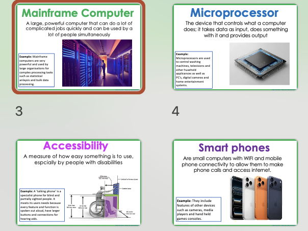 Edexcel IGCSE ICT Key words Unit 1 Digital devices