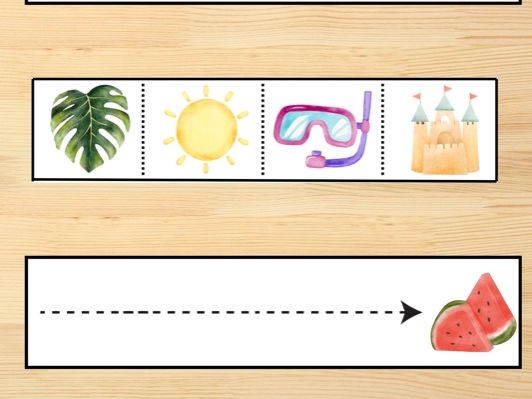 Sunny Snips: Summertime Cutting Practice | Early Years Homeschool Scissor Skills