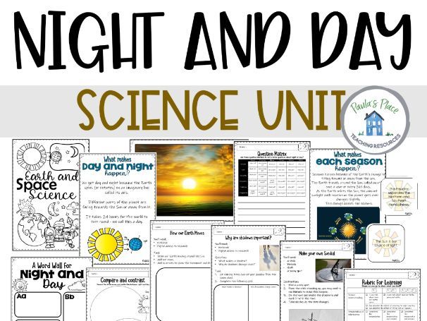 Day and Night Science Unit
