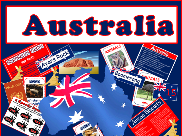 AUSTRALIA -CULTURE AND DIVERSITY TEACHING RESOURCES -DISPLAY GEOGRAPHY HISTORY