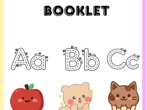 Handwriting Practice booklet