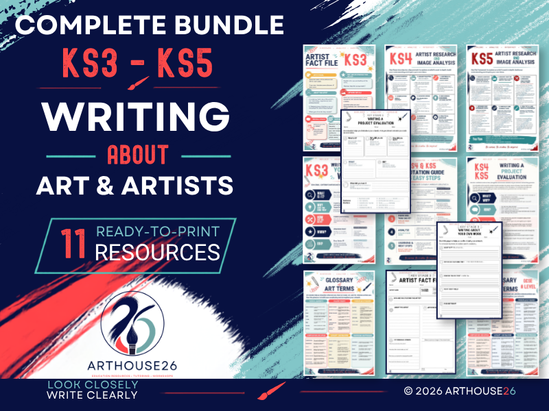 Complete Art Writing & Analysis Bundle KS3-5
