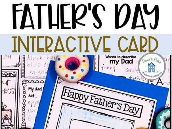 Father's Day Interactive Card