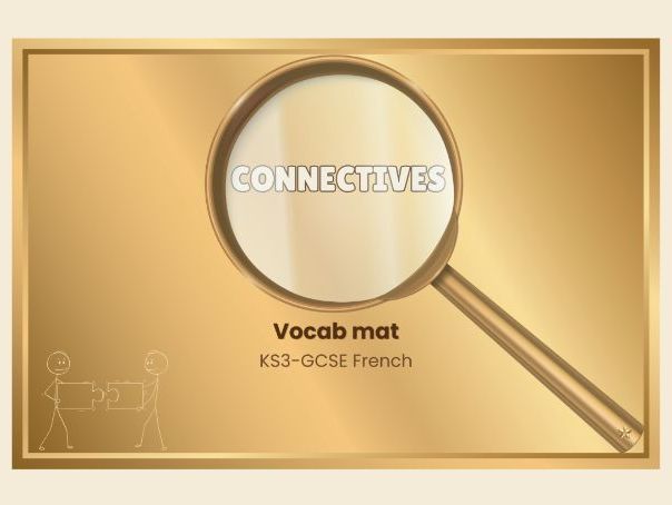 Connectives mat – KS3-GCSE French