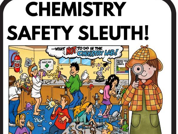 Lab Safety Cartoon Lesson High School Back to School