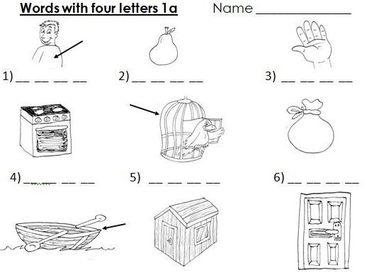 Words with four letters