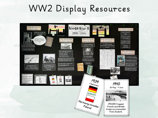WW2 Display Resources