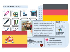 Pencil Case (German & Spanish) - Complete Unit with Assessment & Mark Scheme (also suitable for cover lessons)