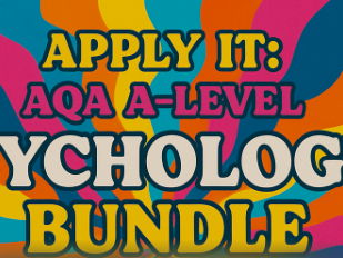 Apply It: AQA A-Level Psychology Bundle – Practice Scenarios & Exam Questions