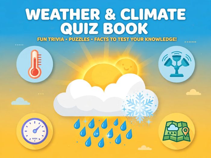Weather & Climate Quiz Book For Kids