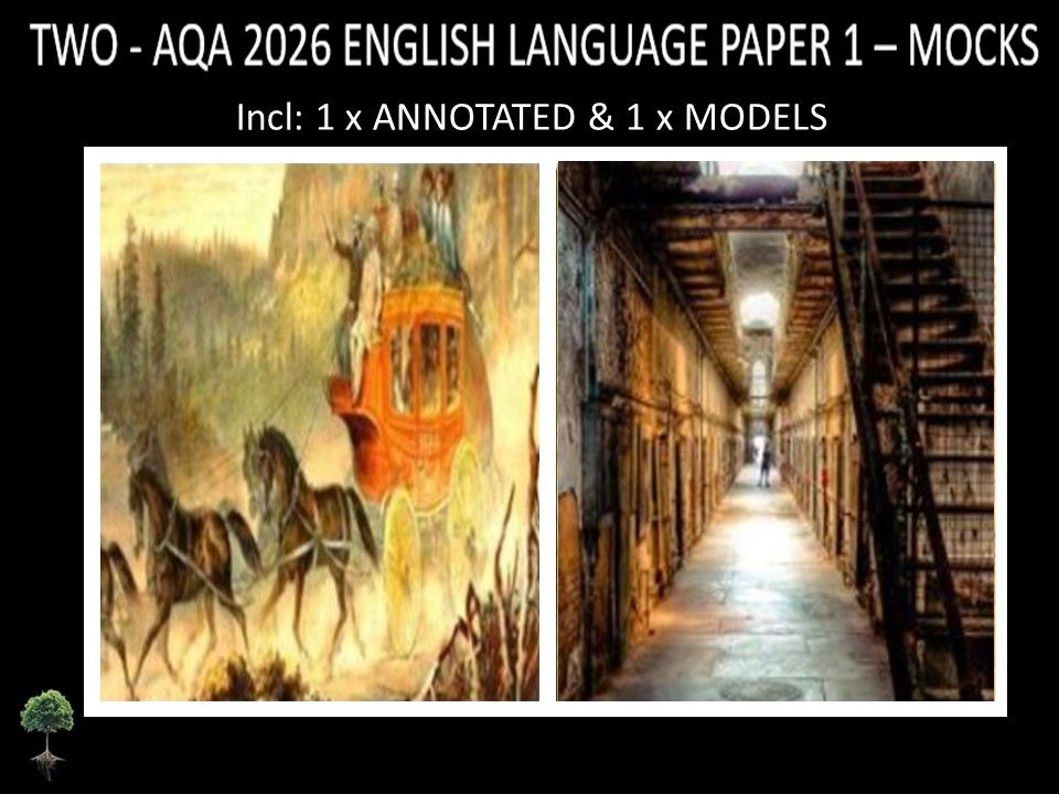 TWO - AQA PAPER 1 | 2026 FULL MOCKS | ANNOTATED | MODELS