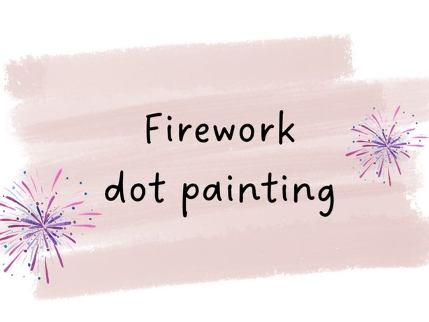 Firework Dot Template