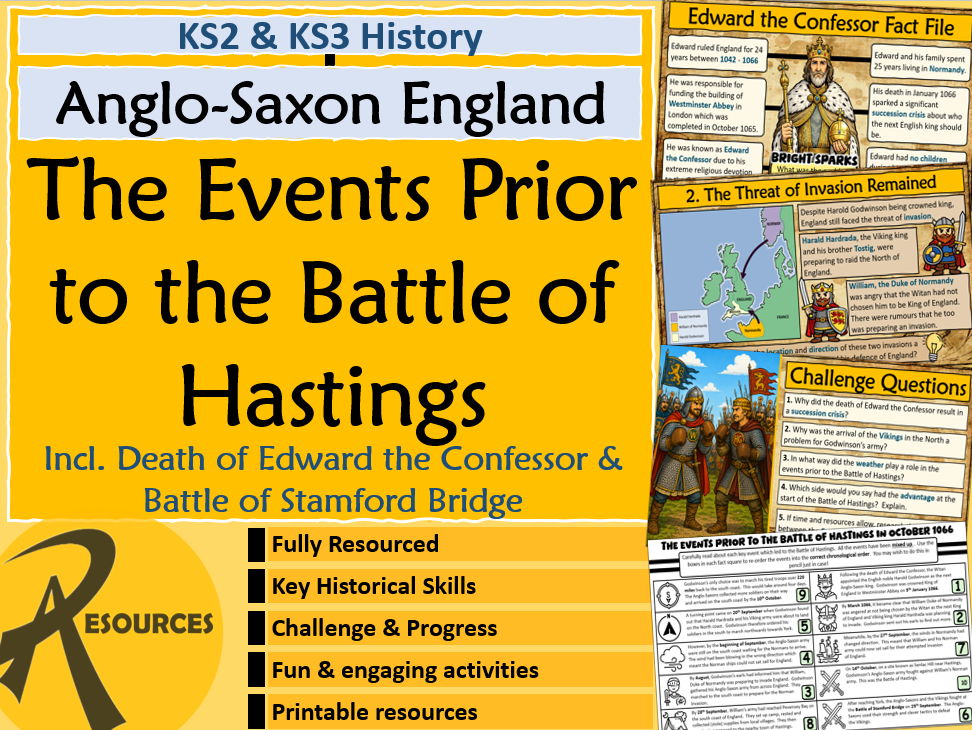 Battle of Hastings & Stamford Bridge 1066 Storyboard