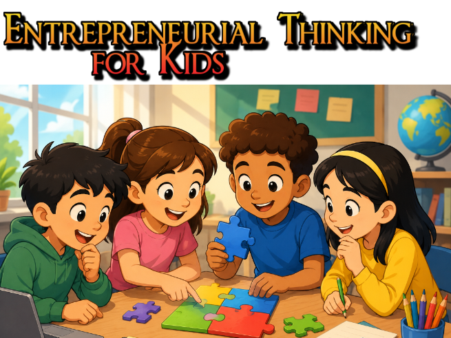 ENTREPRENEURIAL THINKING FOR KIDS (IDEAL FOR 7-10 YEAR OLD PUPILS)