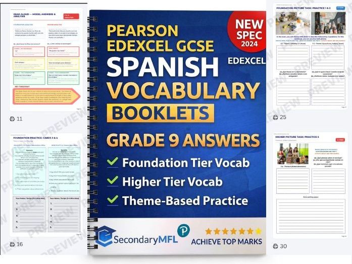 EDEXCEL GCSE Spanish Speaking Workbook