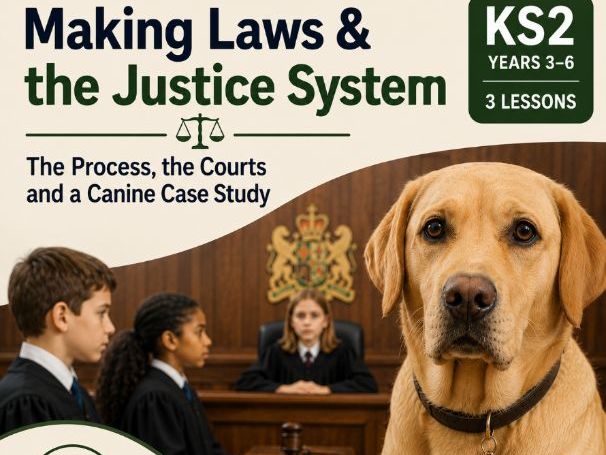 KS2 Making Laws, the Justice System and a Canine Example (PSHE / Science)