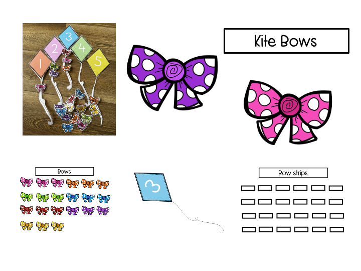 Kite Bows Fine Motor/ Hand-Eye Coordination