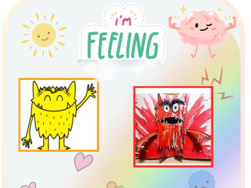 Colour Monster Feelings Check in