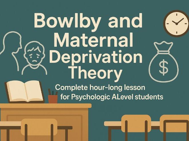 Bowlby and Maternal Deprivation Theory Hour Lesson - with lesson plan and activities