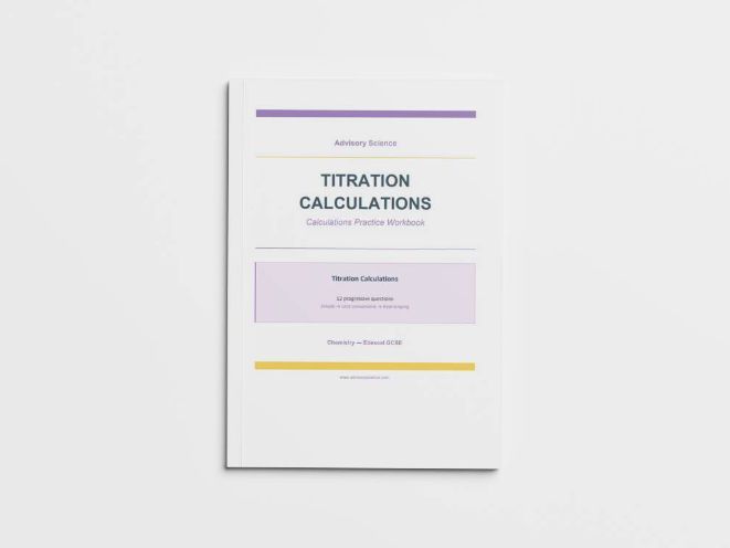 Titration Calculations - Edexcel GCSE Chemistry Calculation Practice Book