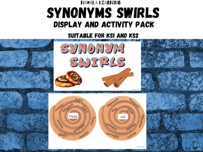 Synonym Swirls Display and Resource Pack