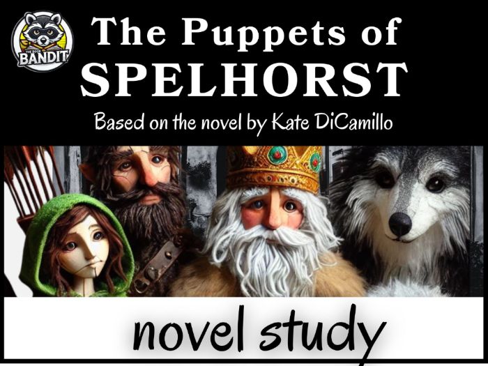 THE PUPPETS OF SPELHORST Novel Study Unit