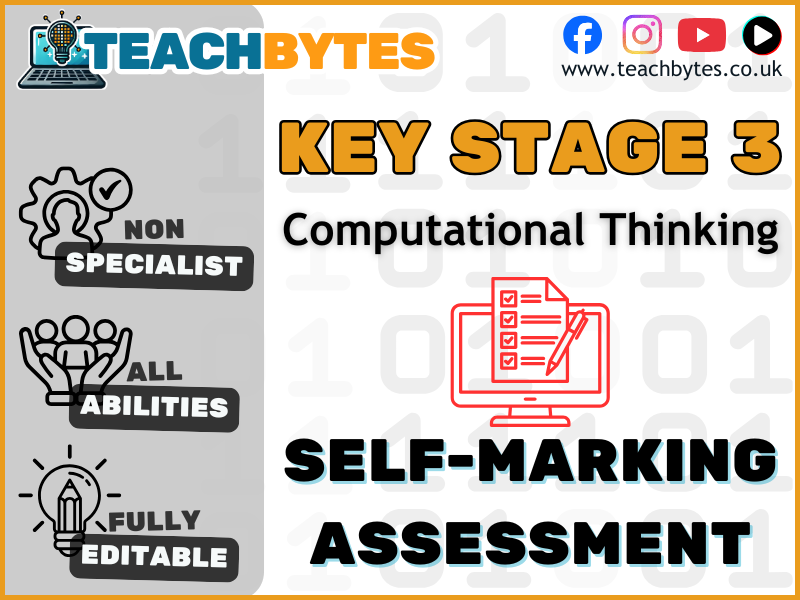 Computational Thinking - End of Unit Self-marking Assessment