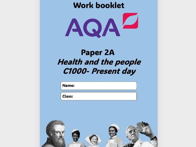 AQA Health and the People FUL TOPIC & WORKBOOKLET | Teaching Resources