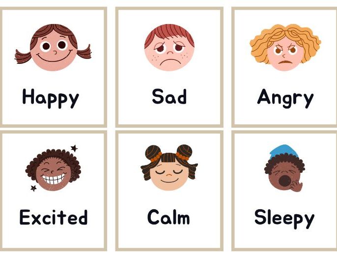 Emotions and feelings flashcards