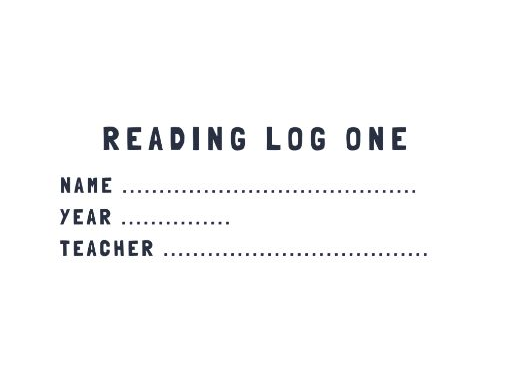Reading Log