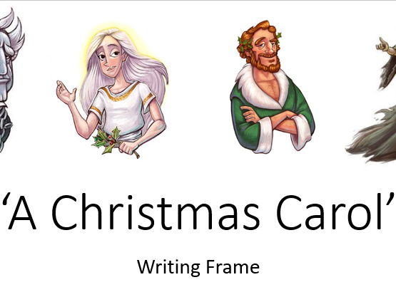 A Christmas Carol - Essay Writing Skills - PETAL - Literature Writing Frame