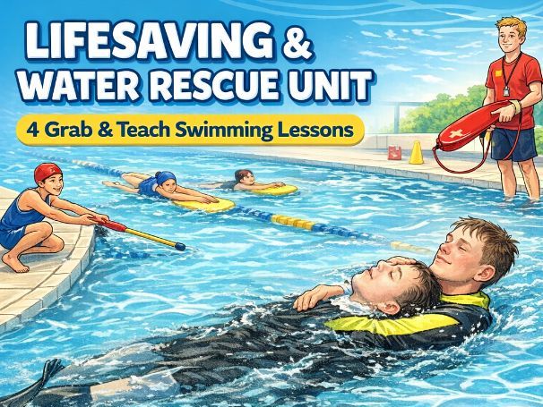 Lifesaving & Water Rescue Unit (4 Lessons) Large mixed class - grab and teach