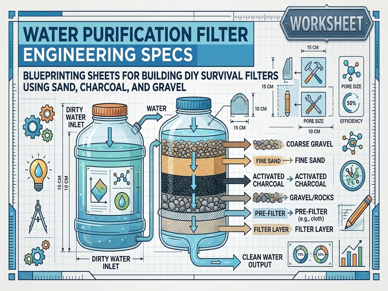 Water Purification Filter Engineering Specs