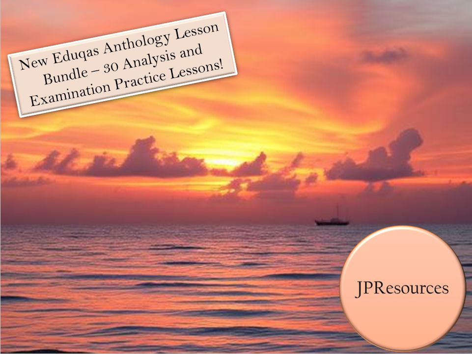 New Eduqas Anthology (2025) Poetry Lesson Bundle - 15 Poems and 30 Lessons!