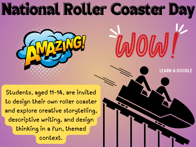 August 16th Thrills: Open-ended Questions for National Roller Coaster Day