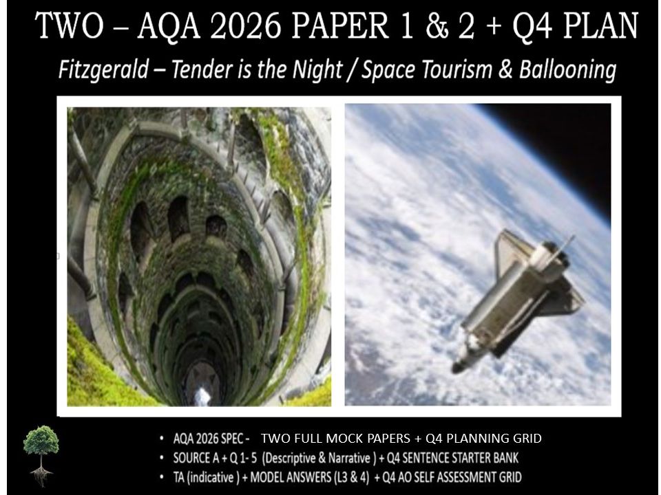 TWO - PAPER 1 & 2 | 2026 FULL MOCKS | Q4 PLAN