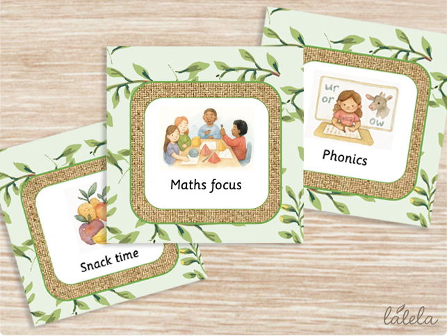 EYFS Visual Timetable - Daily Routine Display