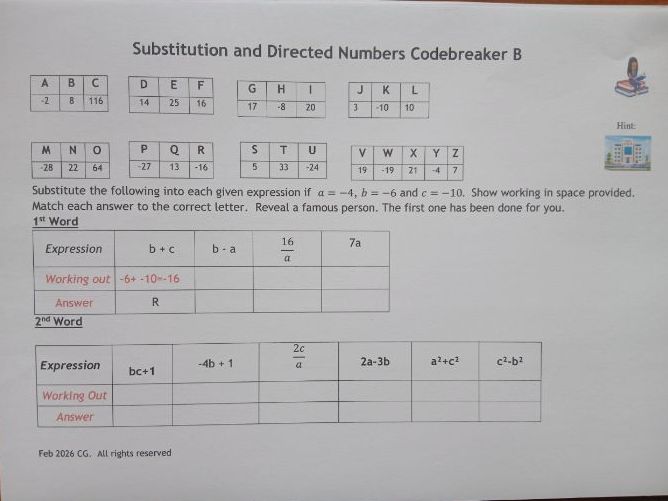 Substitution Codebreaker B