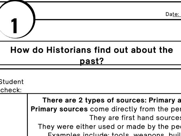 1st yr JC History revision