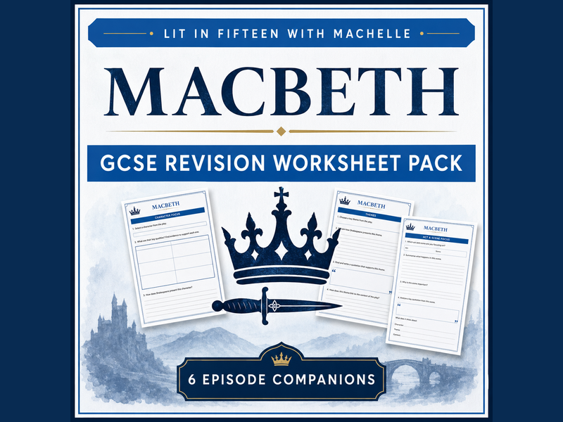 Macbeth GCSE Revision Worksheet Pack