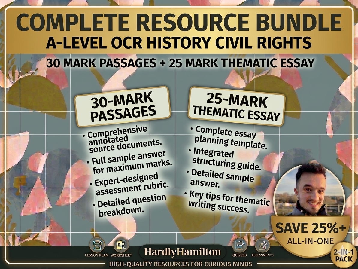 A-Level OCR History Civil Rights - video guides:
