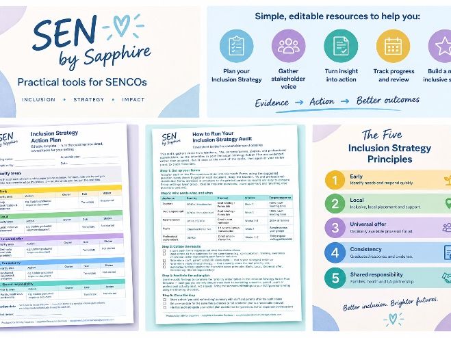Inclusion Strategy Audit & Action Bundle: SEND Compliance Toolkit for SENCos (2026)