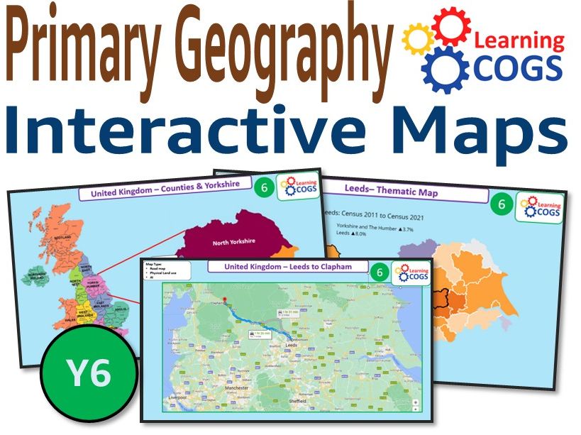 Year 6 Yorkshire Case Study & Global Map Revision – Editable KS2 Geography PowerPoint