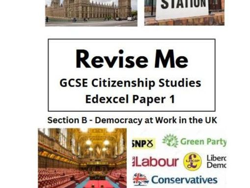 GCSE Citizenship Paper 1 Section B Workbook