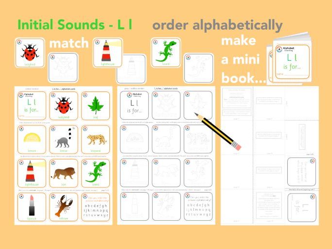 Initial Sound 'l' - Reinforce phonetic l