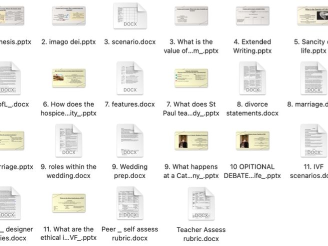 RED Yr9 Creation and Covenant Unit