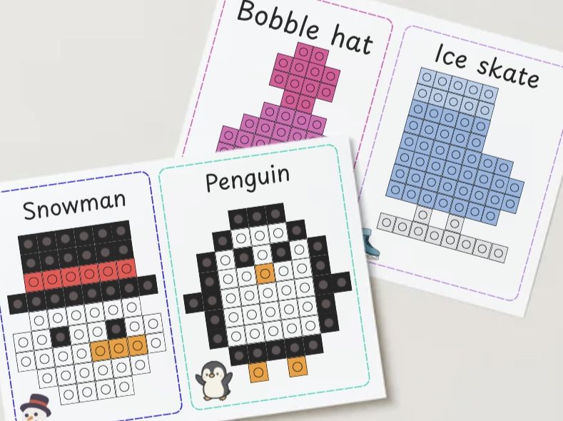 Winter multi link challenge cards