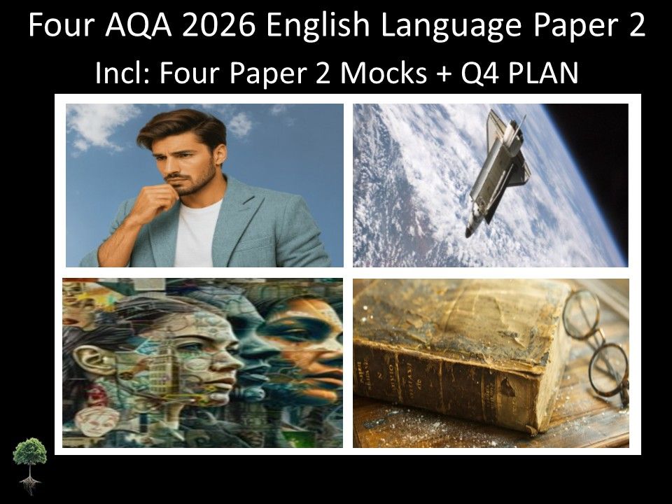 Four AQA 2026 GCSE English Language Paper 2 Mocks | Q4 Plan