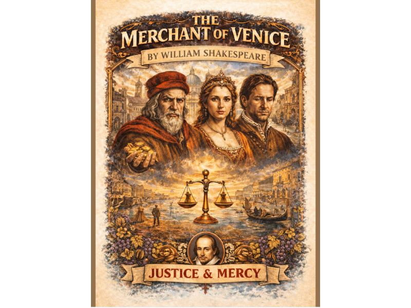 The Merchant of Venice by William Shakespeare 18"x24" Poster