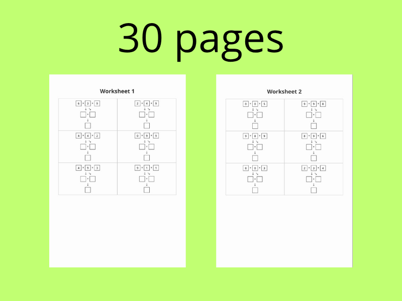 3-Digit Addition Practice: 30 Comprehensive Math Worksheets